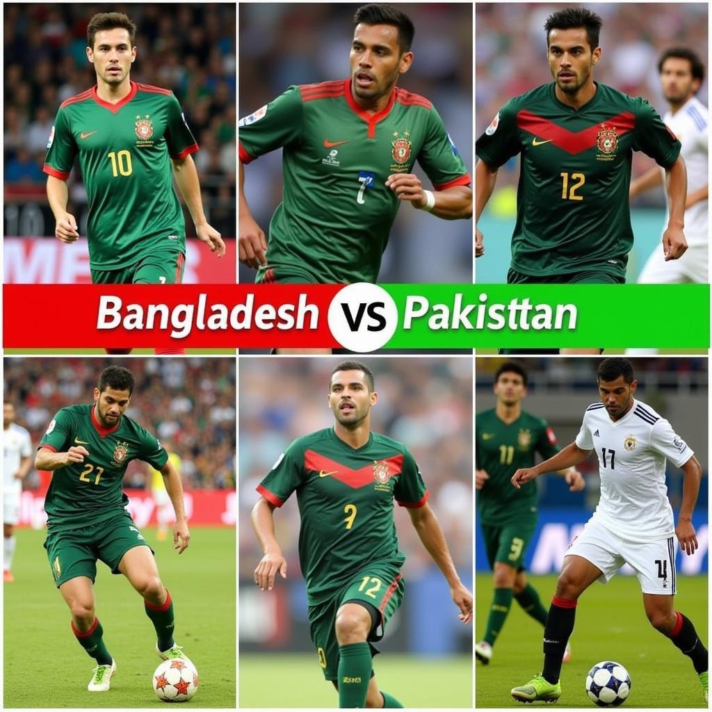 Bangladesh and Pakistan Football Key Players