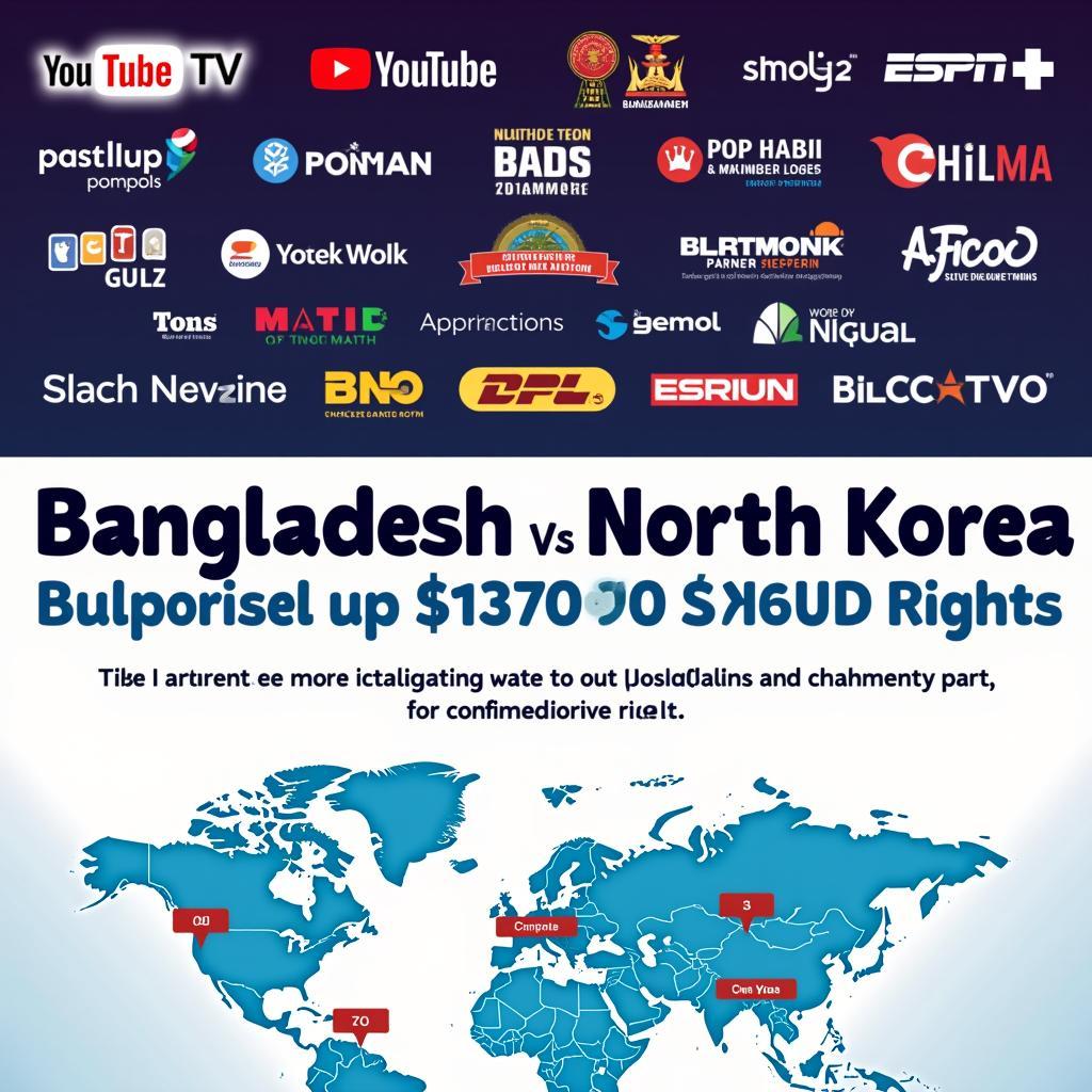 Bangladesh vs North Korea Live Streaming Options