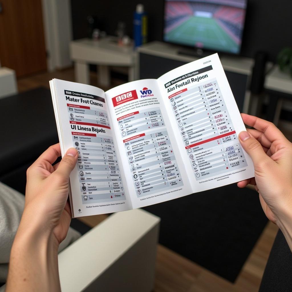 BBC Football Live TV Guide