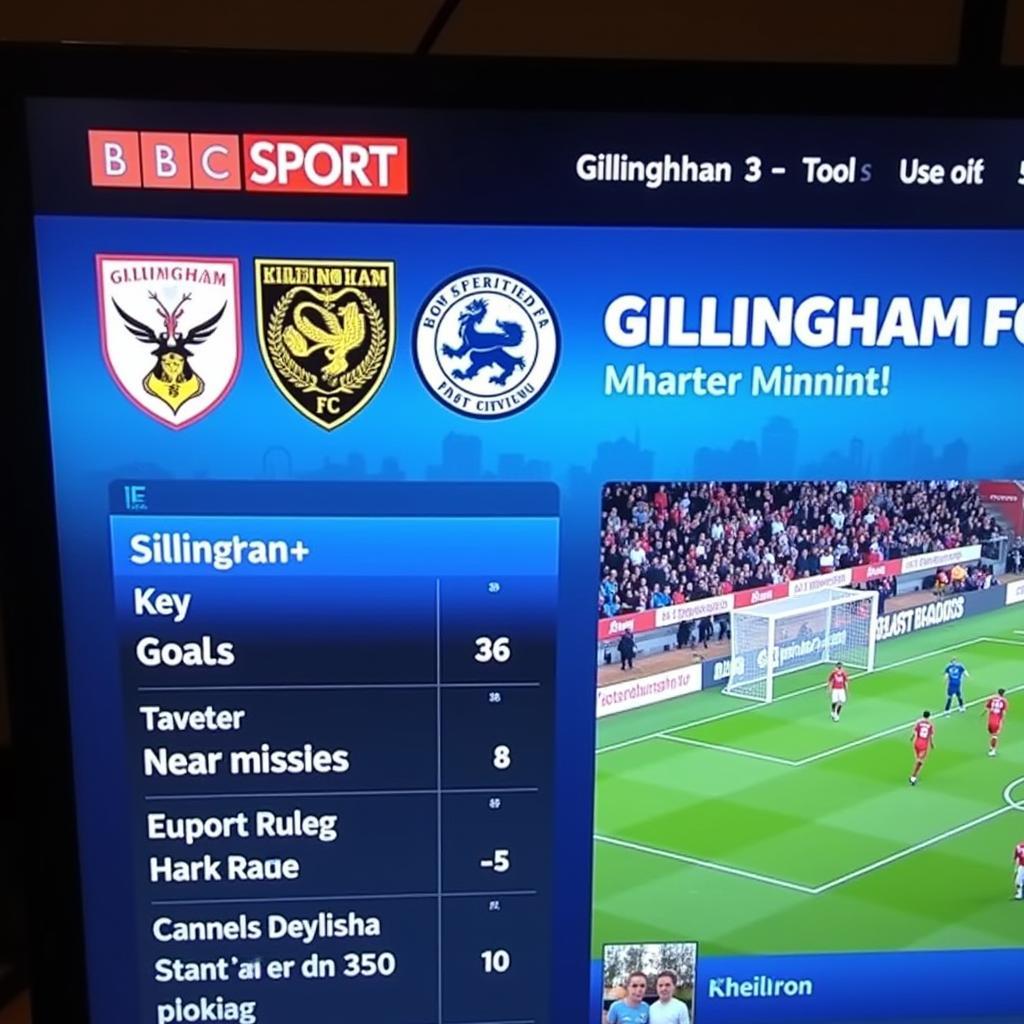 BBC Live Football Gillingham Match Highlights