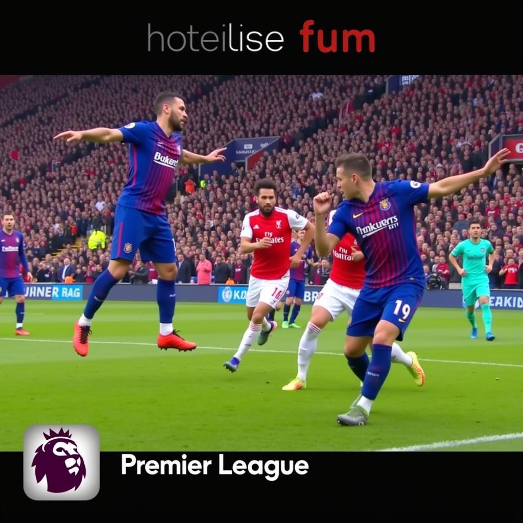 BBC Live Football Match: Premier League Action