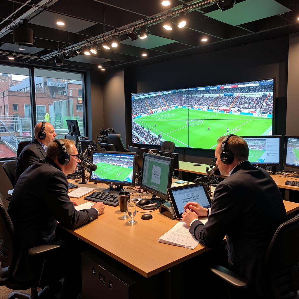 BBC Newcastle Radio Live Football Studio