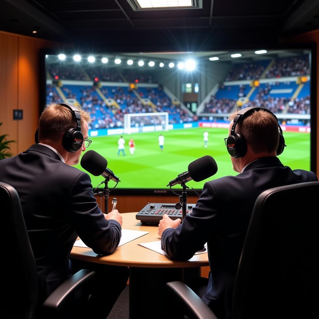 BBC Scotland Live Championship Football Radio Broadcast