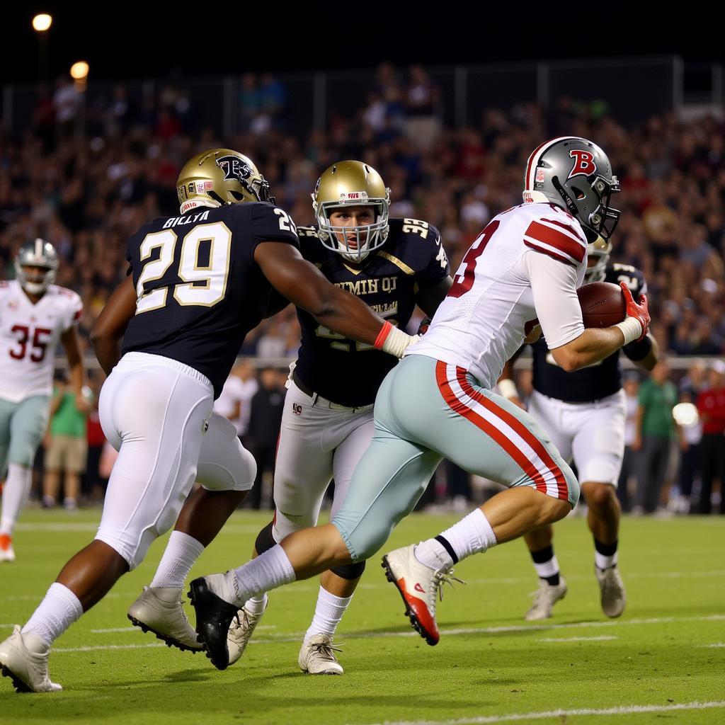 Beaverton High School Football Game Action