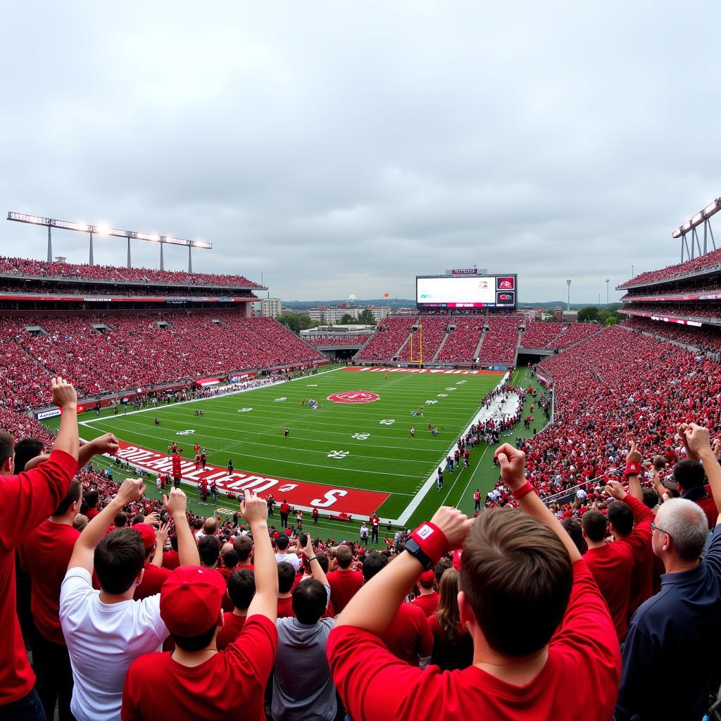 Bellaire Big Reds Game Day Atmosphere