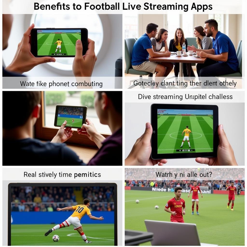 Benefits of using a football app for live streaming