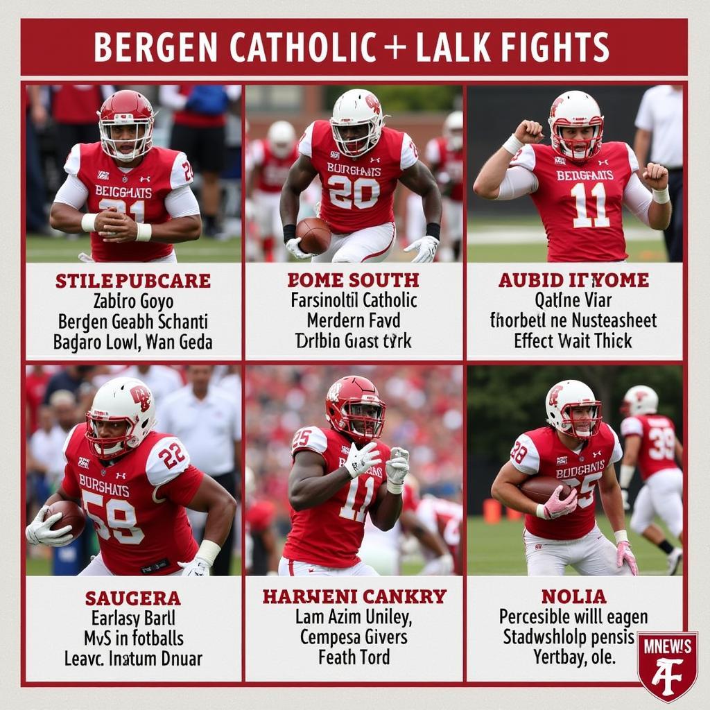 Bergen Catholic Key Players Photo