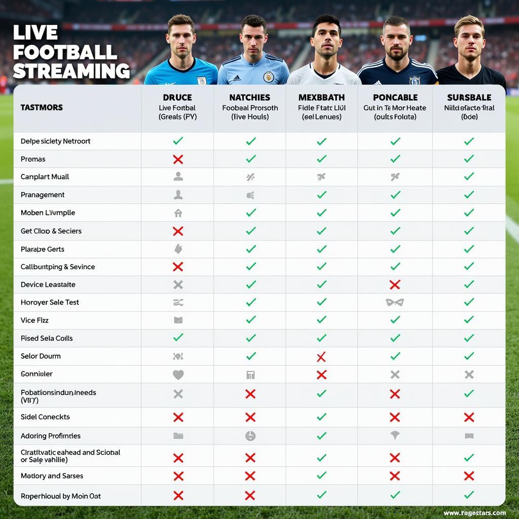 Comparing Different Live Football Streaming Apps