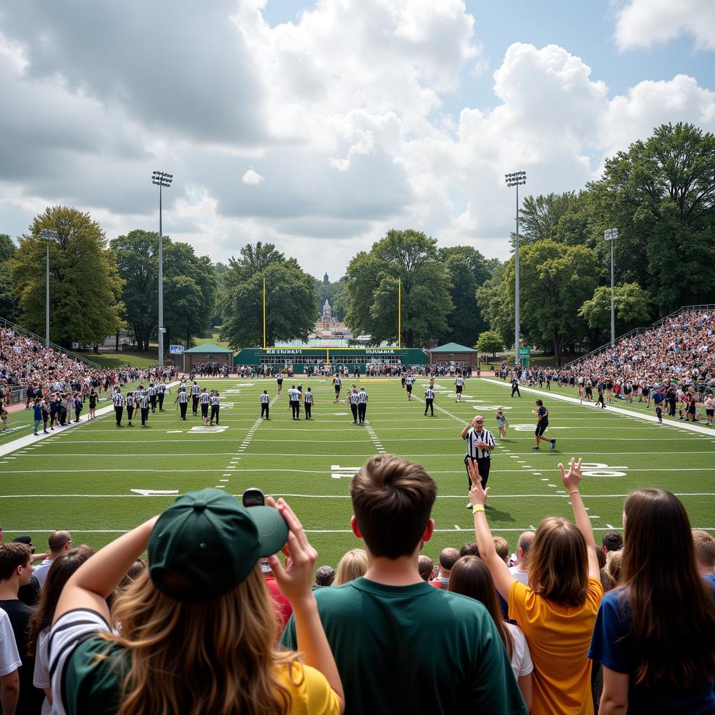 Bethany College Football Game Day Atmosphere