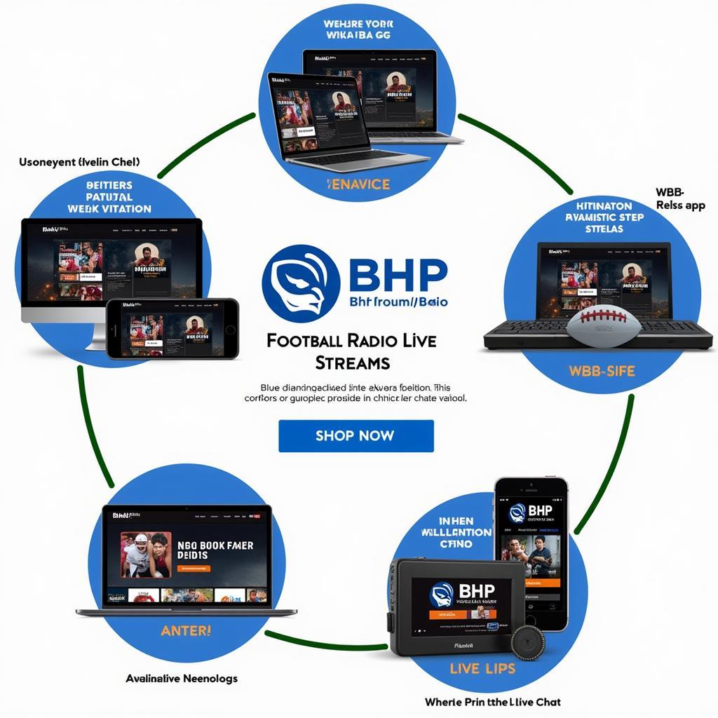 BHP Football Radio Live Stream Platforms