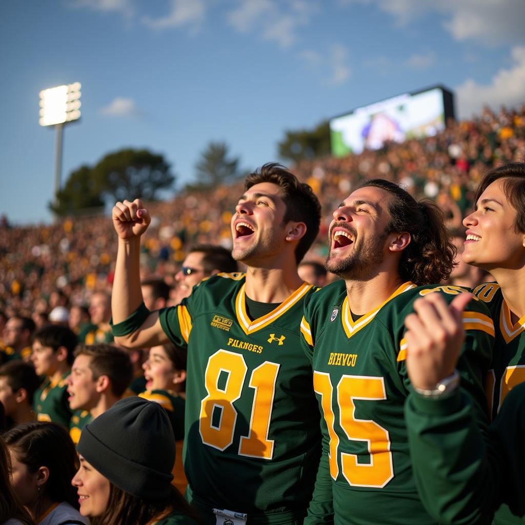 BHSU Football Game Day Atmosphere