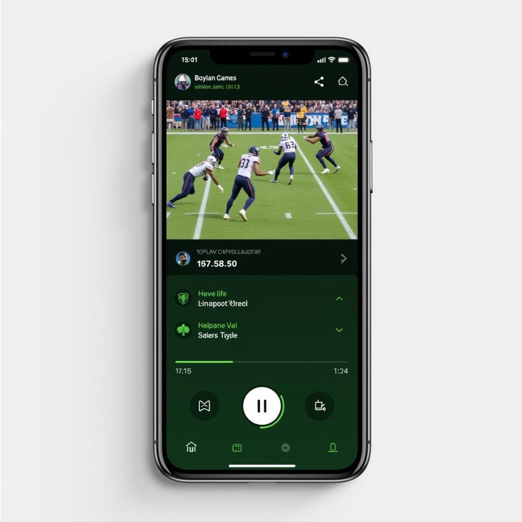 Boylan Football live stream on a mobile device