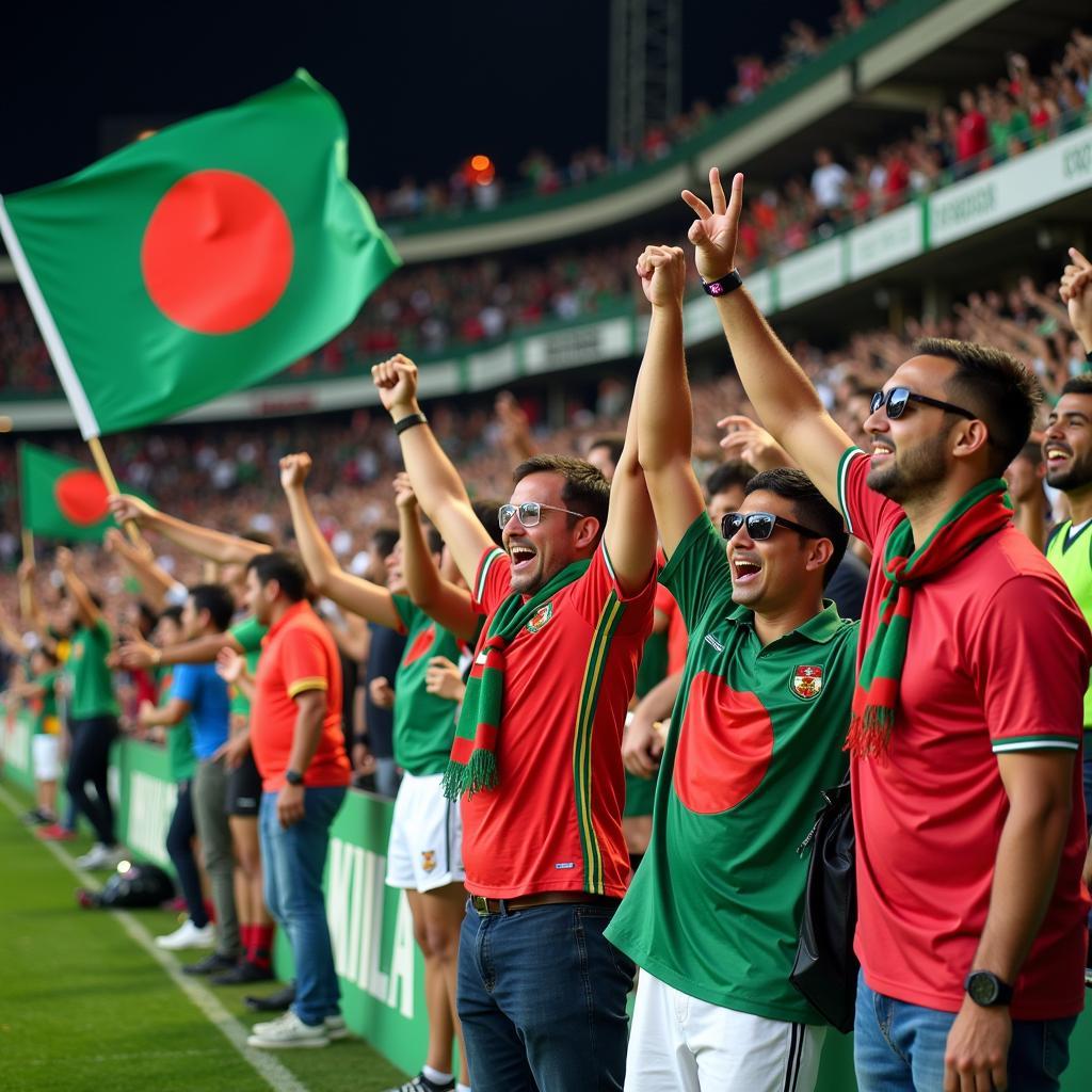 Bangladesh Premier League 2019 Fans Celebrating