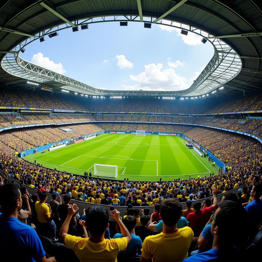 The Electrifying Atmosphere of a Brazil vs Argentina Match