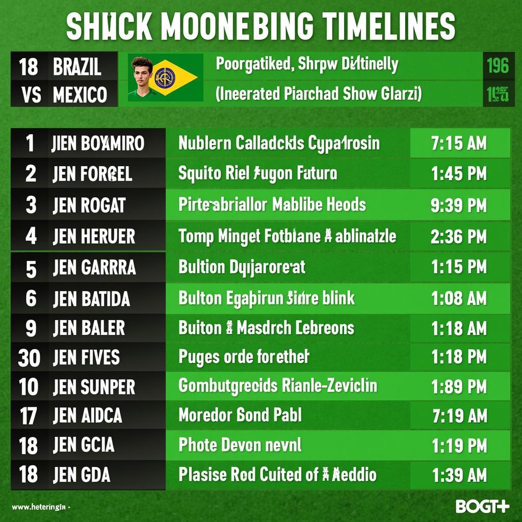 Historical Rivalry Between Brazil and Mexico