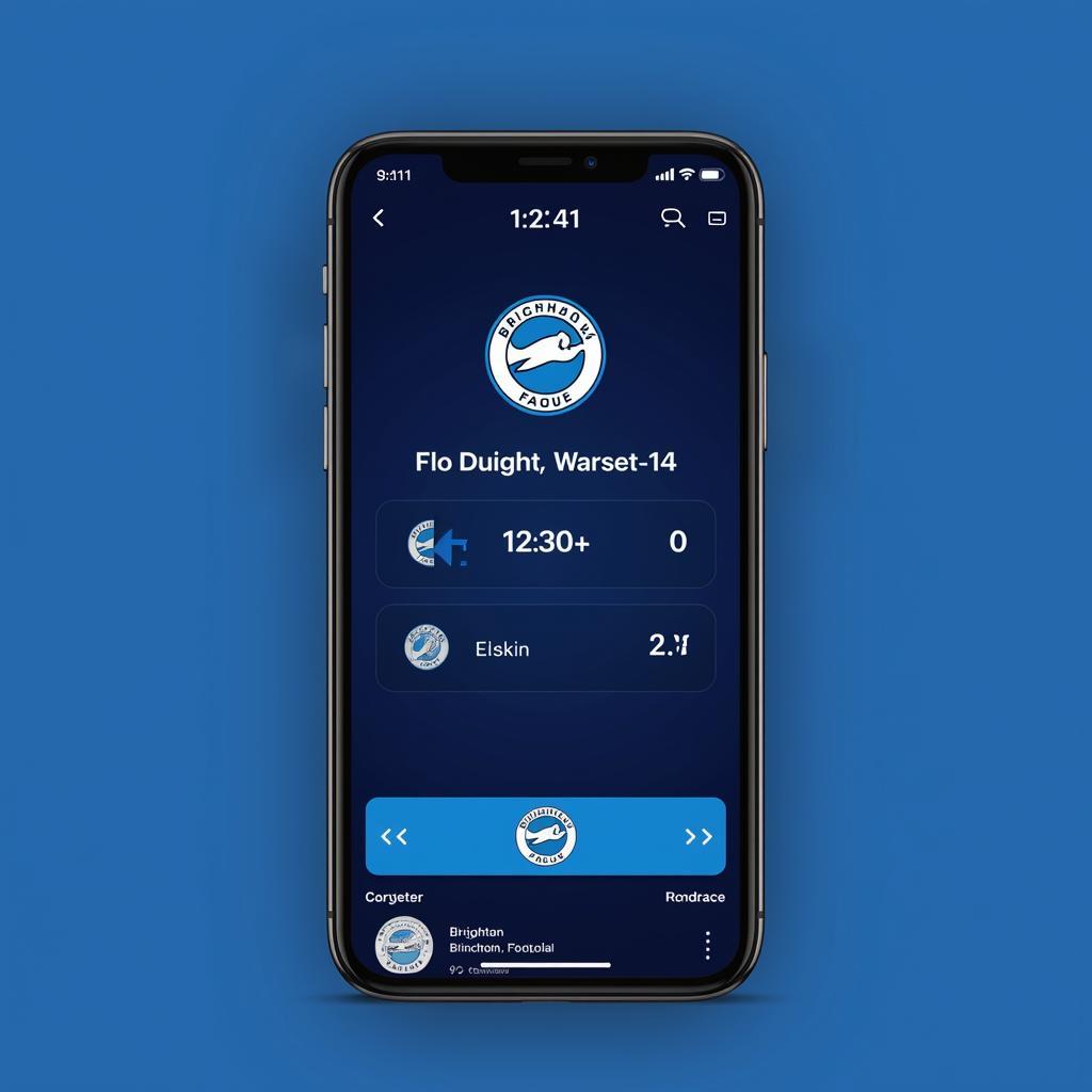 Brighton Football Live Score on Mobile App