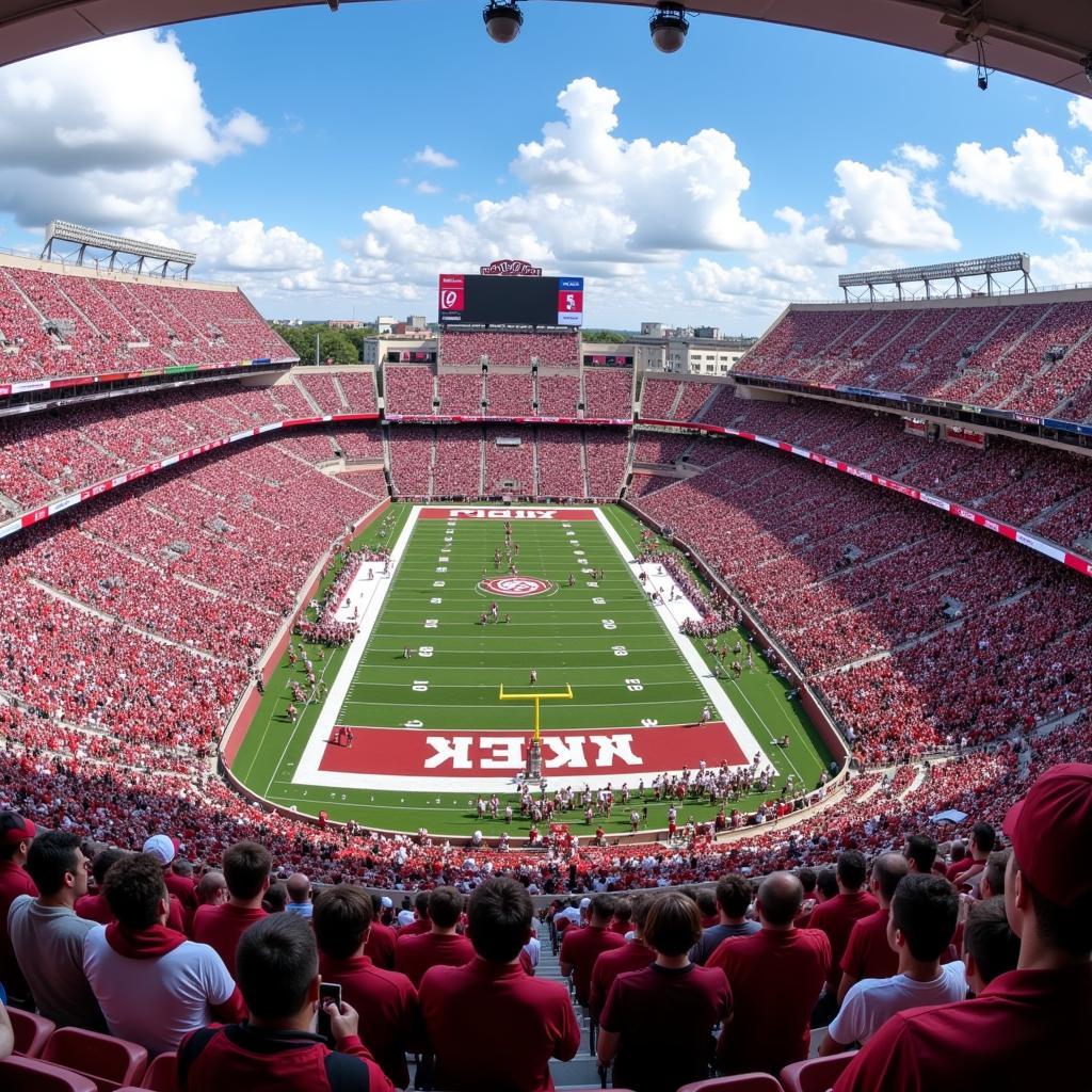 Bryant-Denny Stadium Gameday Atmosphere