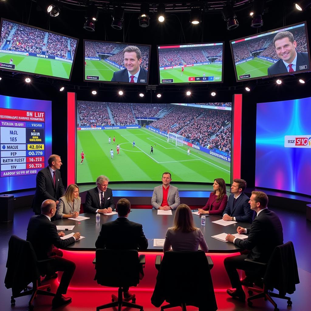 BT Live Football Studio Setup