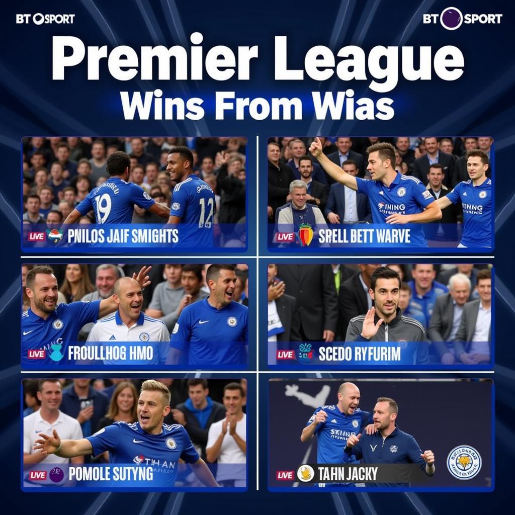 BT Sport Coverage of Leicester City's Premier League Title Win