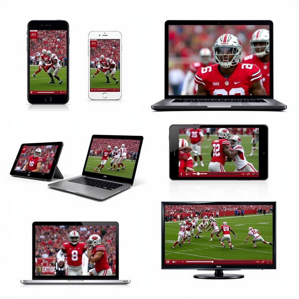 Buckeyes Streaming on Different Devices