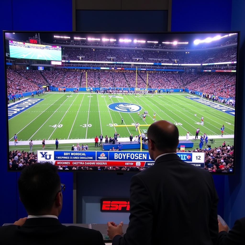 BYU Football Live ESPN Broadcast