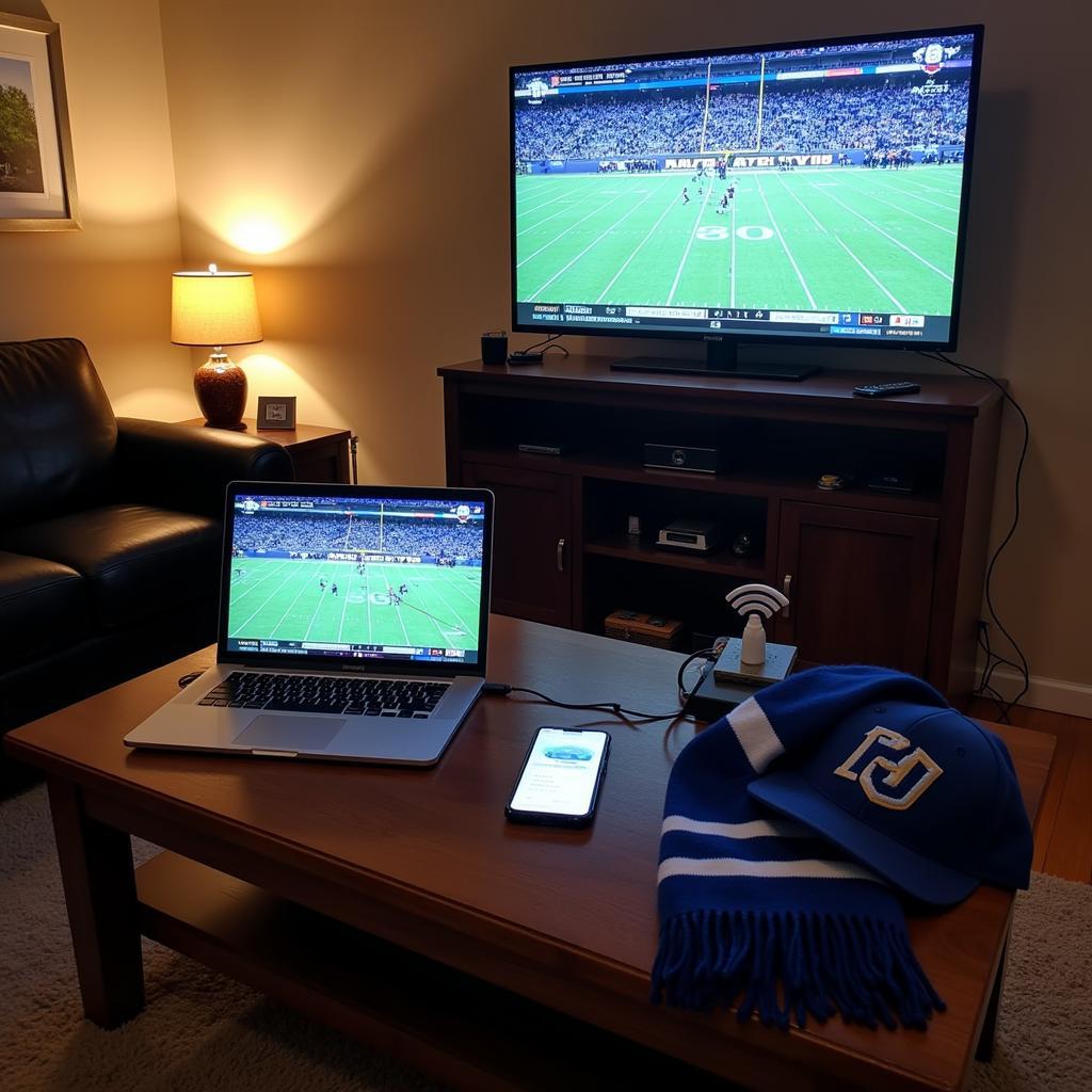 BYU Football Live Stream Setup