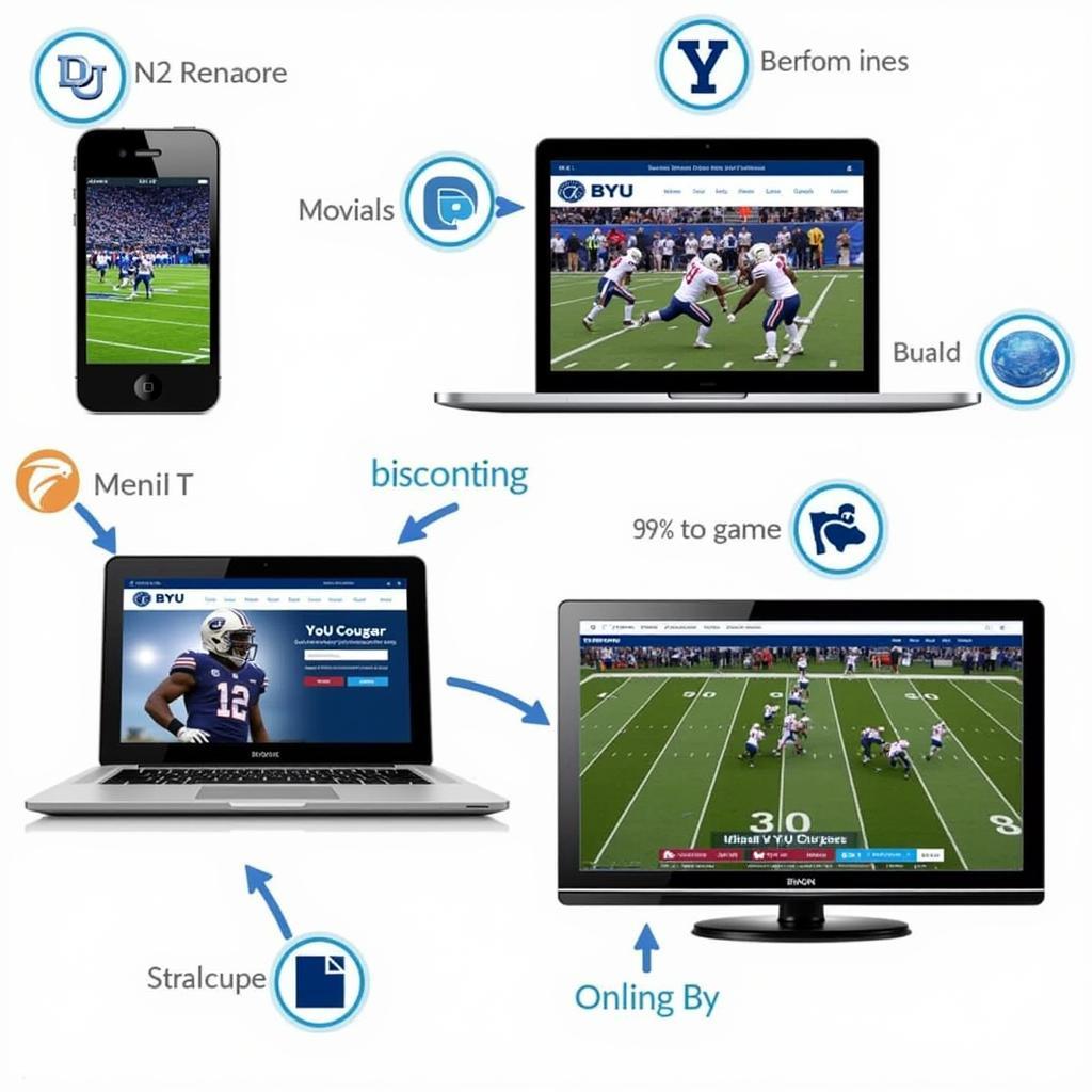 BYU Football Live Streaming Devices