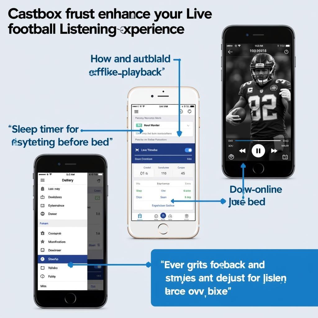 Castbox 5 Live Football Features