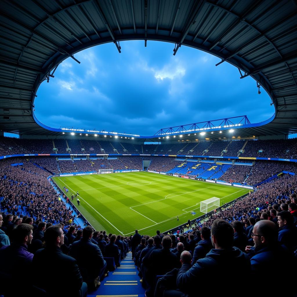 Coventry Building Society Arena packed with fans for a Coventry City match