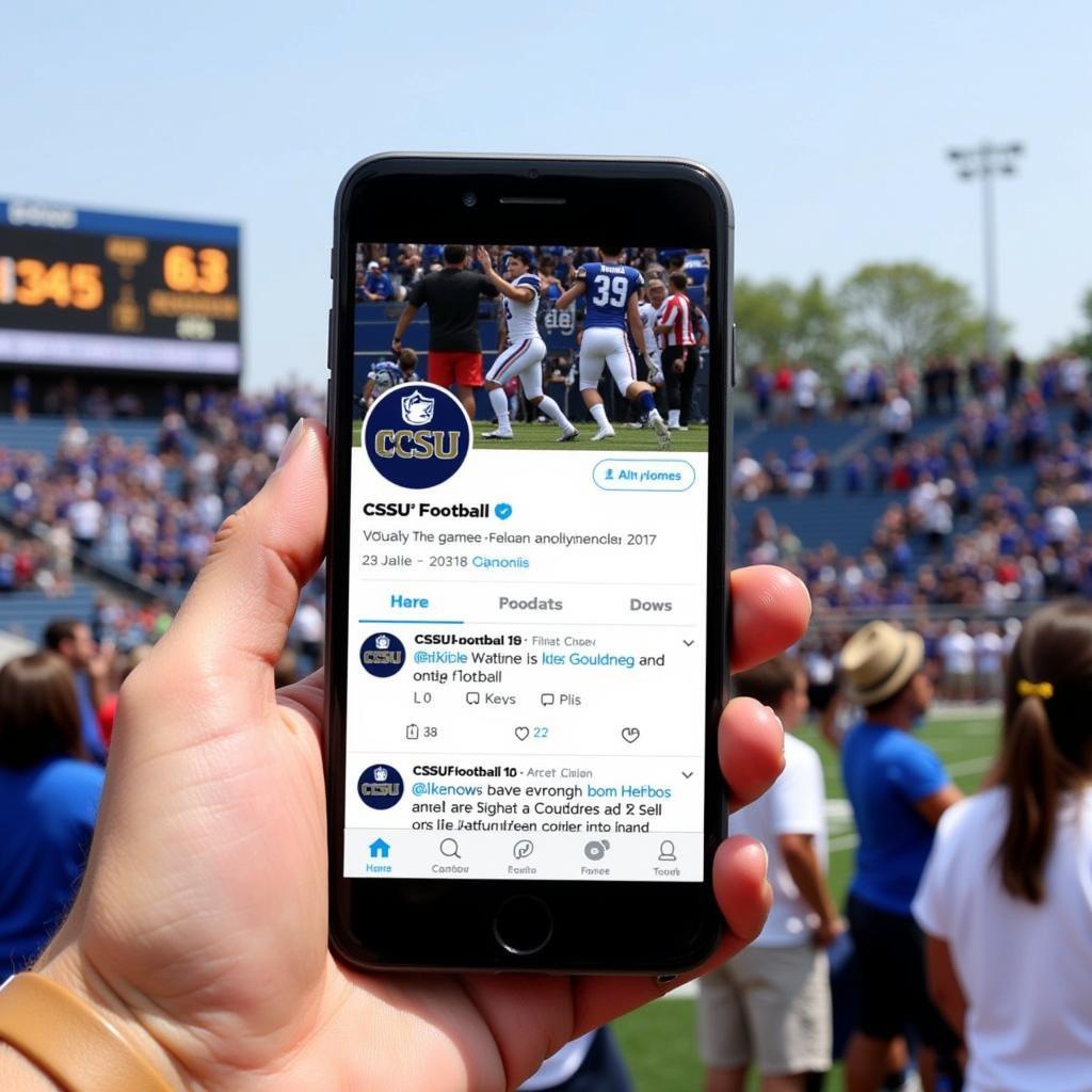 CCSU Football Social Media Updates