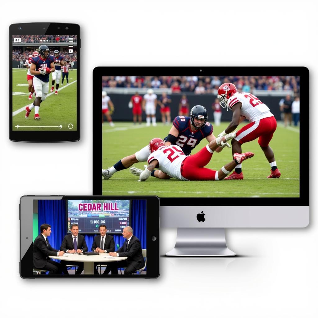 Cedar Hill Football Streaming on Different Devices