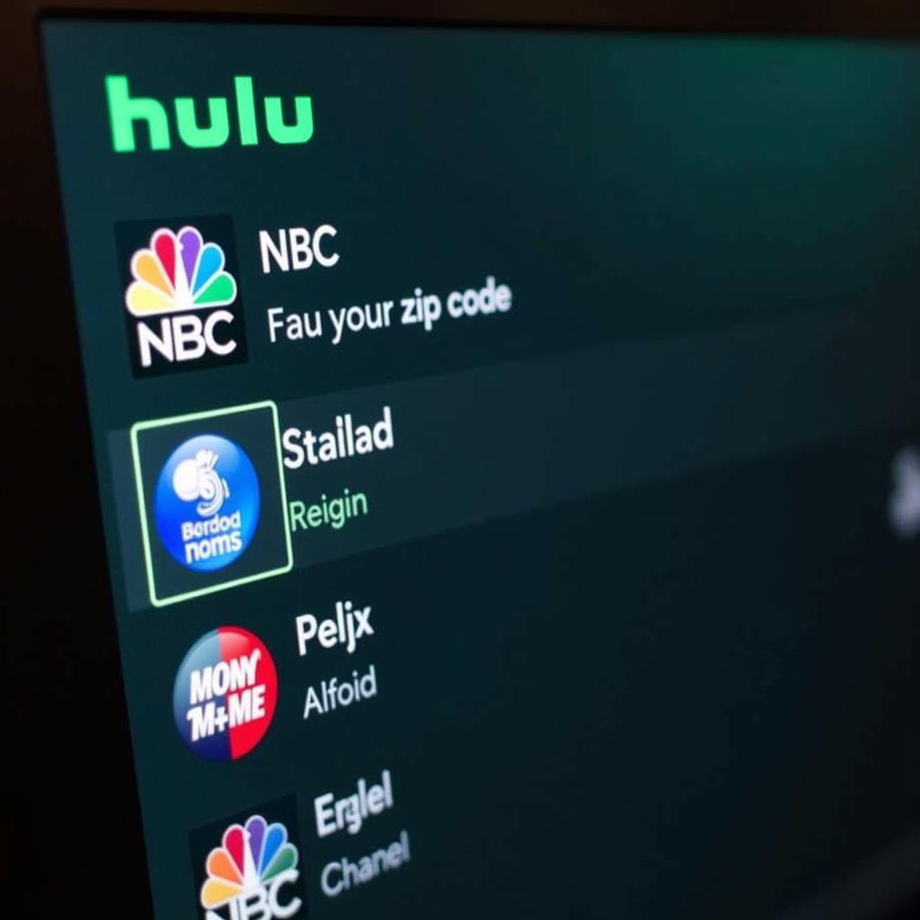 Verifying Local NBC Channel on Hulu