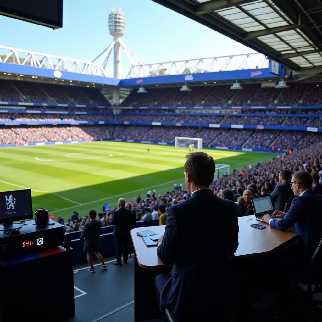 Chelsea Football Live Commentary at Stamford Bridge