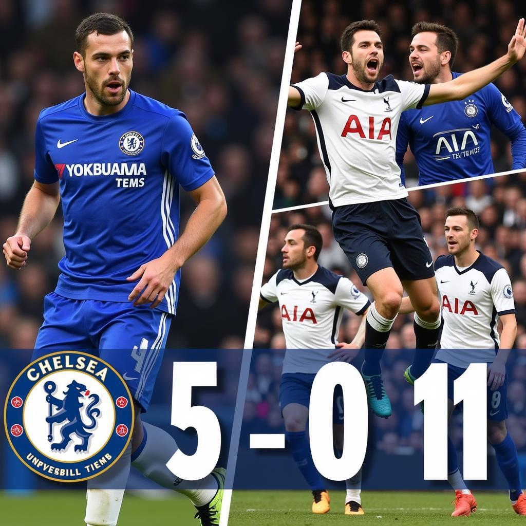 Key players from Chelsea and Tottenham in derby highlights