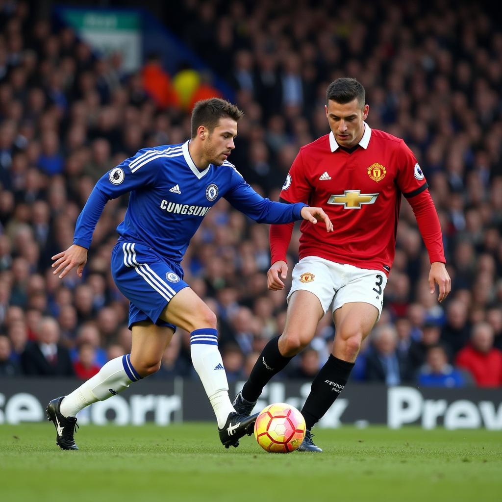 Historic Clash Between Chelsea and Manchester United