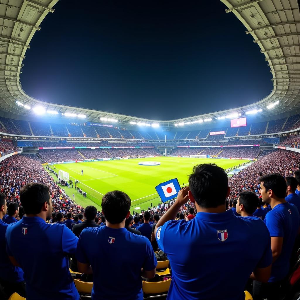 Chennaiyin FC Fans Celebrating