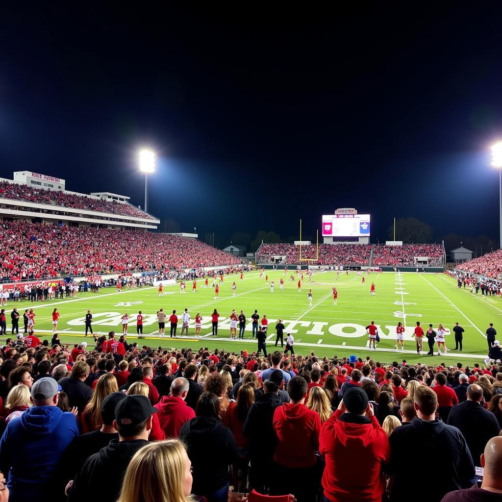 Clayton NC Football Stadium Atmosphere