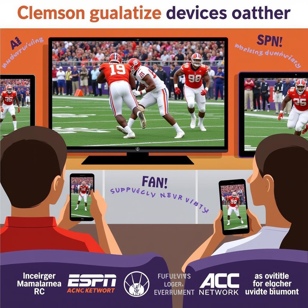 Clemson Football Live Game Streaming Options