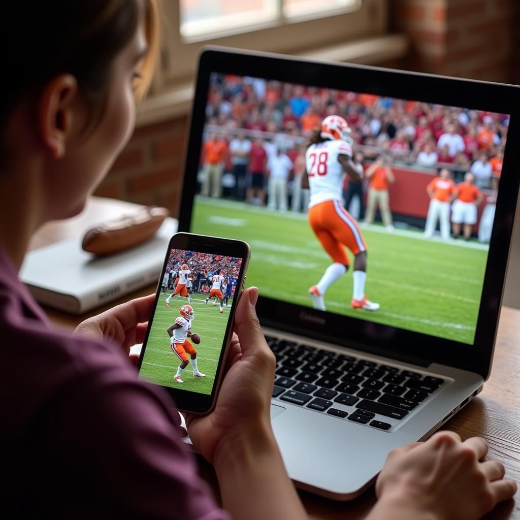 Clemson Football Live TV Streaming Platforms