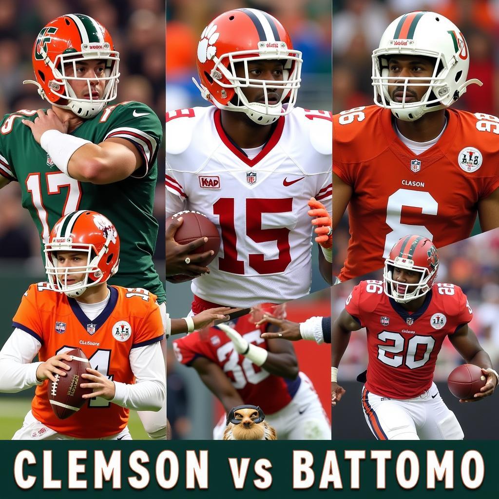 Historic rivalry between Clemson and Miami in college football