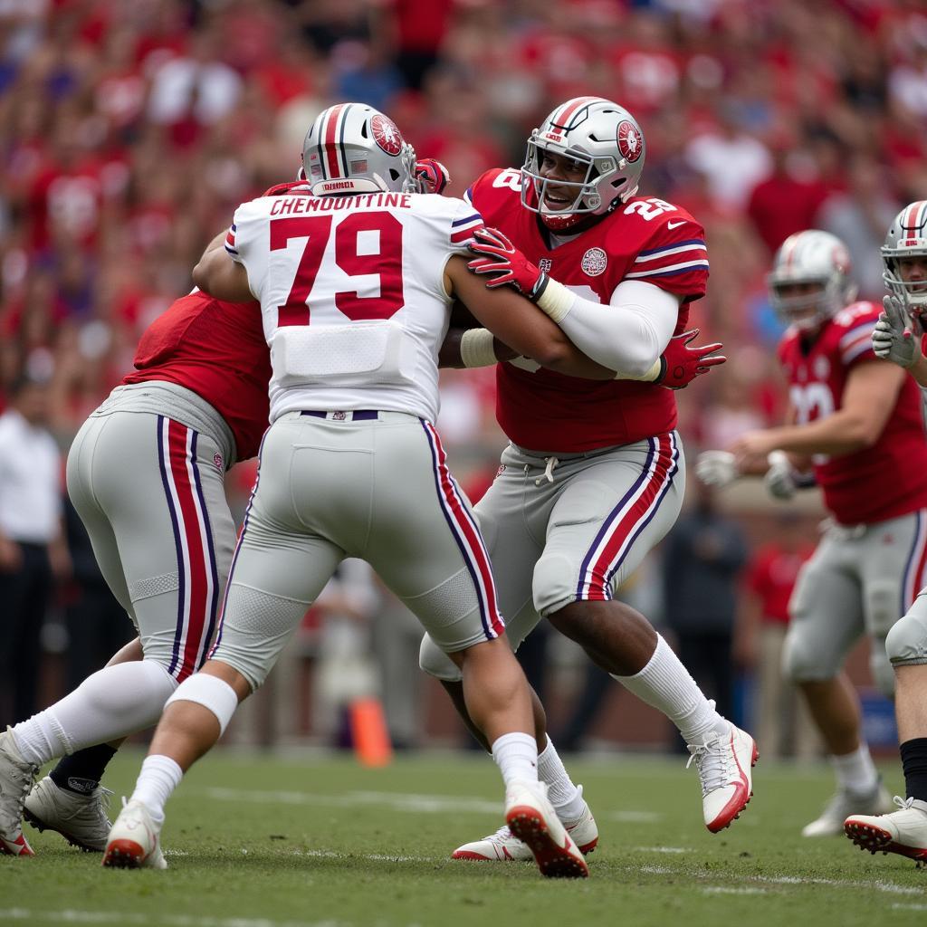 Historic moment in Clemson Ohio State rivalry