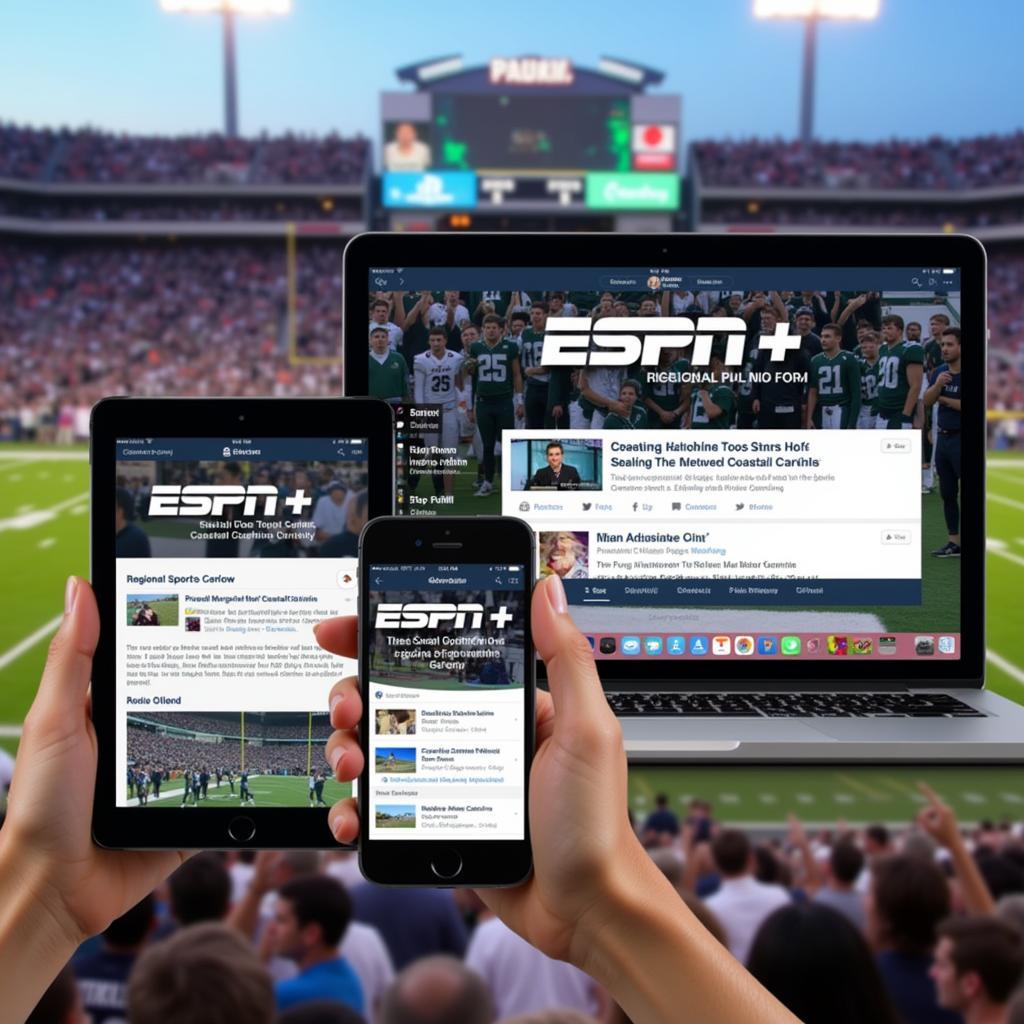 Coastal Carolina Football Live Stream Options