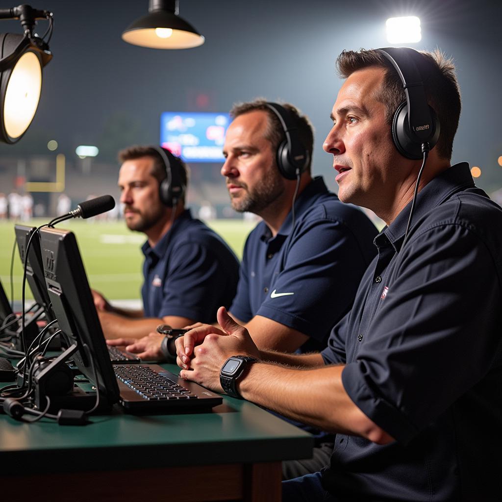 Cobb County Football Live Radio Broadcast Team