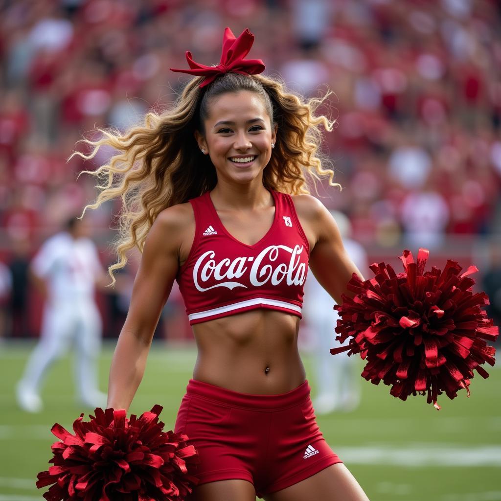 Coca-Cola Cheerleader College Football Live November 18th