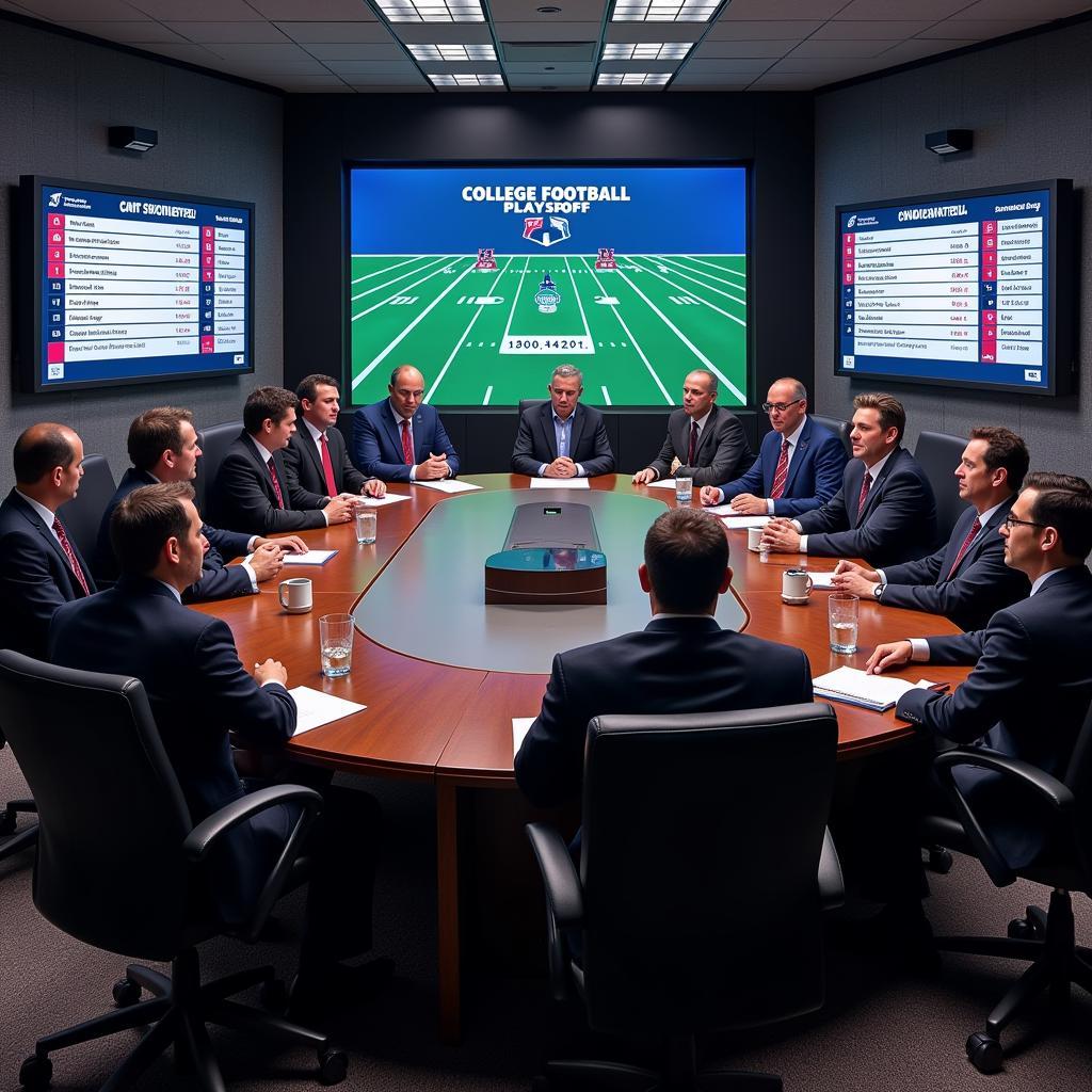 College Football Bowl Selection Committee Meeting