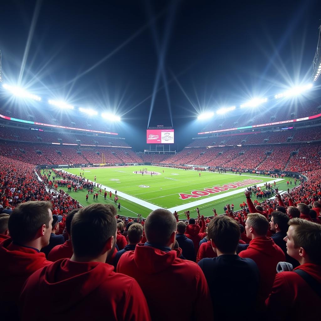 College Football Championship Live Game Atmosphere