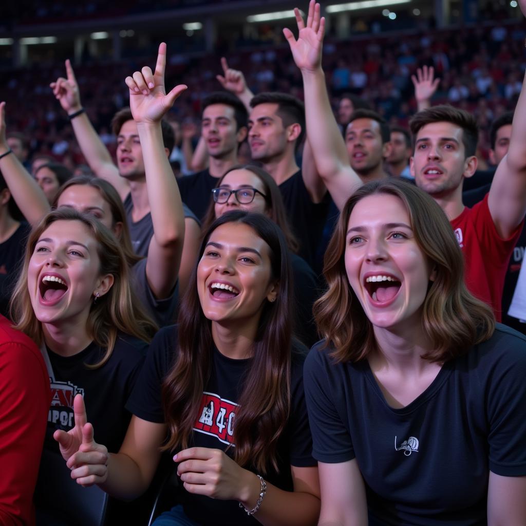 College Football Championship Fans Celebrating on Reddit