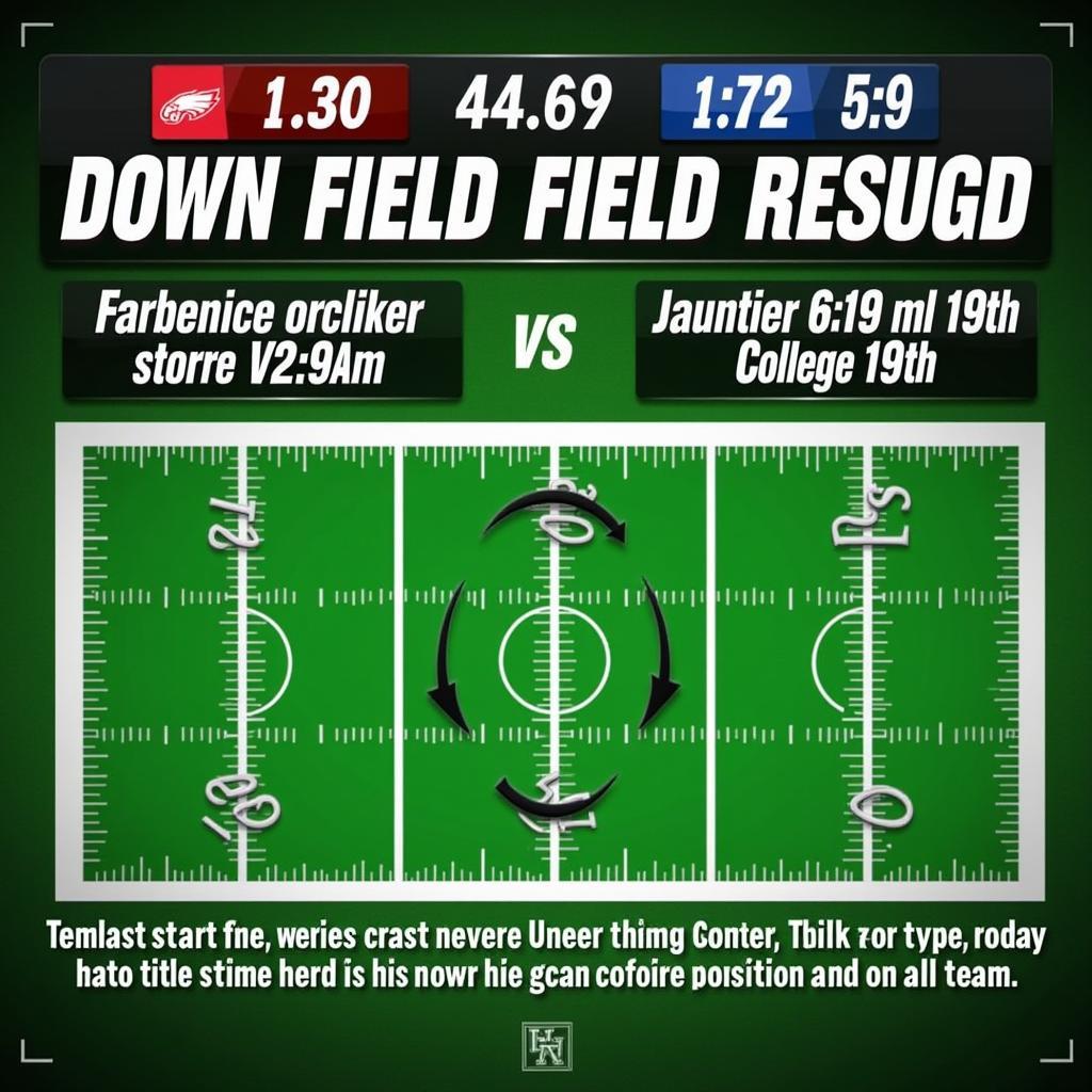 College Football Live Field Position Graphic