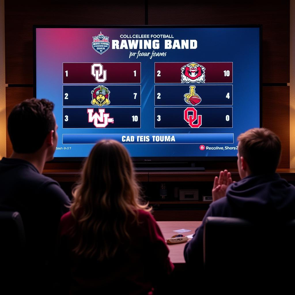 College Football Playoff Selection Show Broadcast