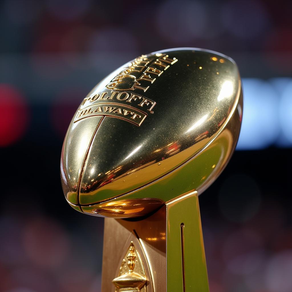 College Football Playoff Trophy